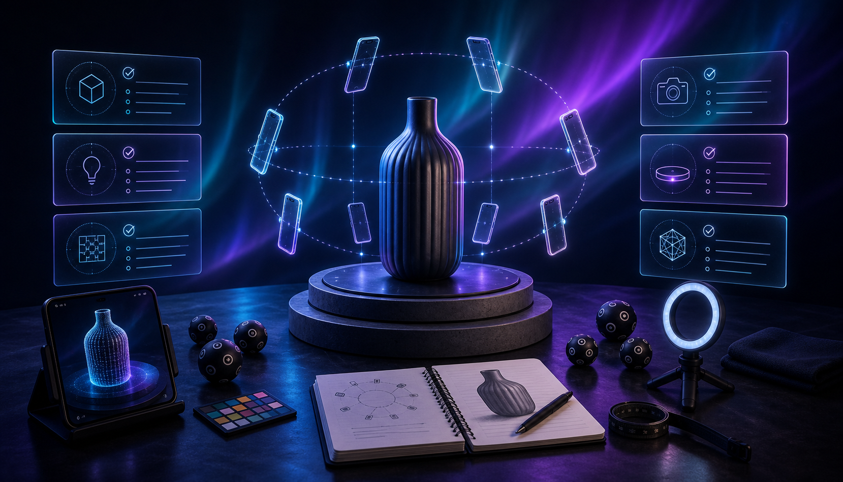 3D capture checklist workflow