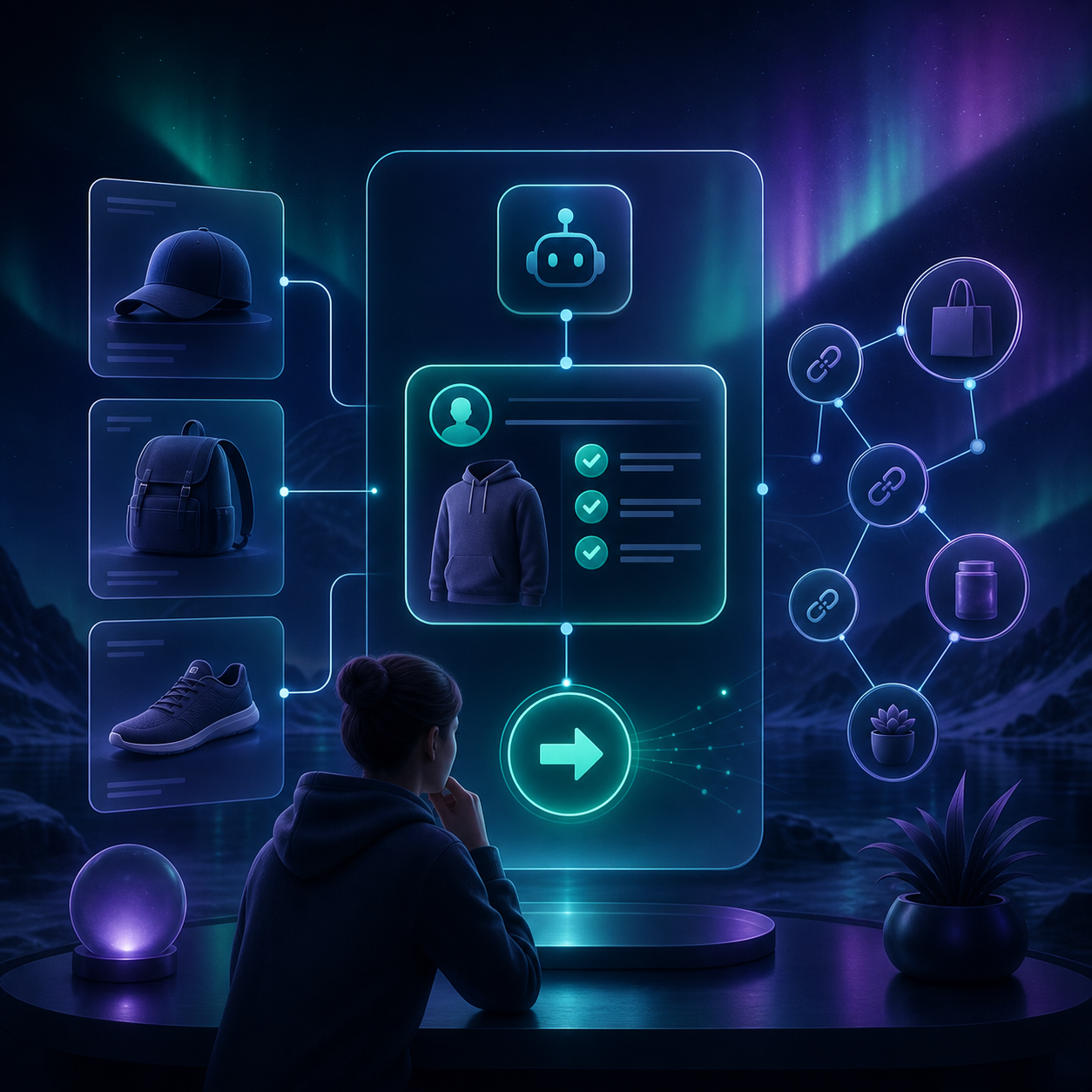 Review and publish decision workflow illustration