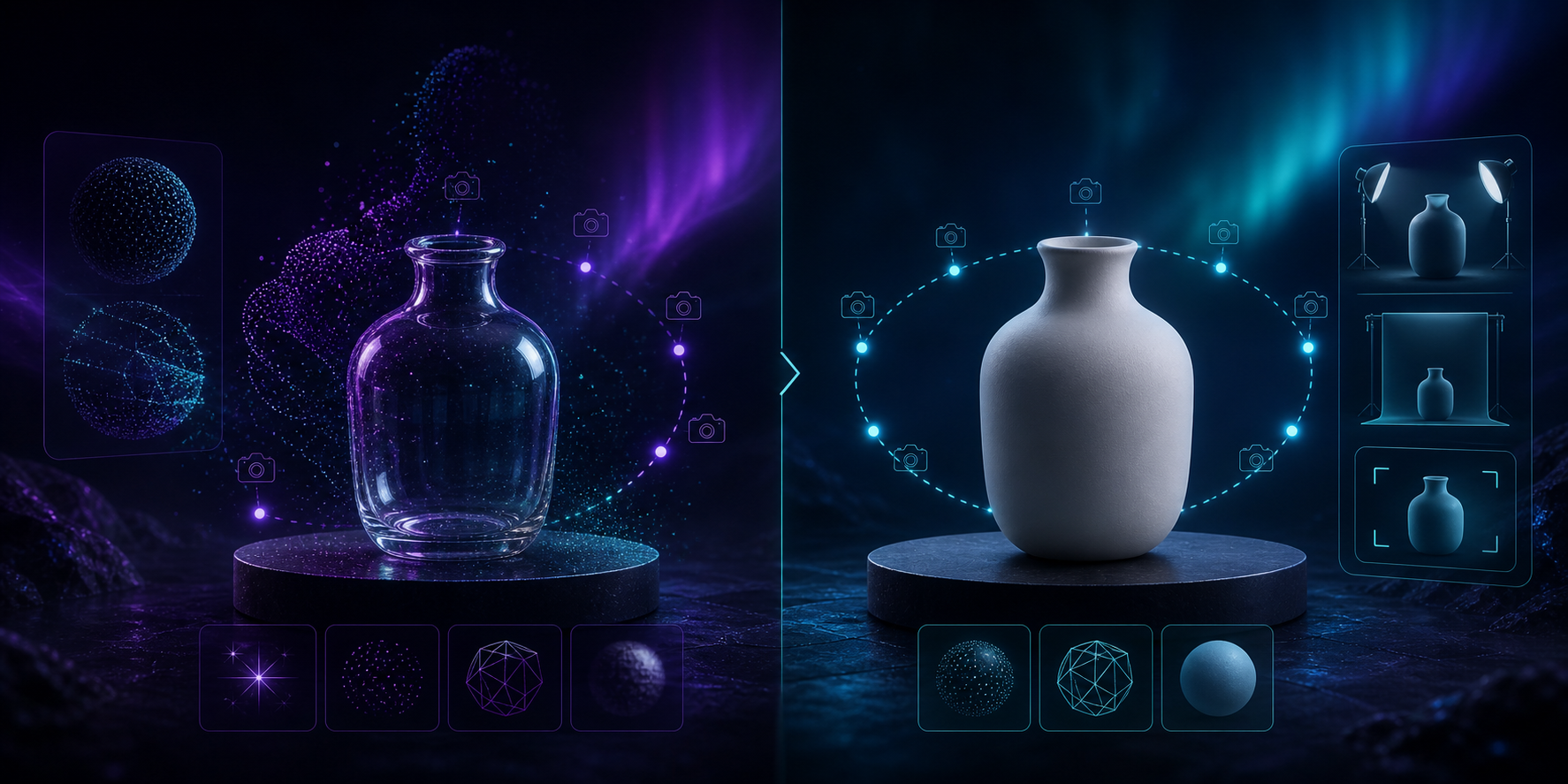 Troubleshooting reflective and transparent 3D capture subjects