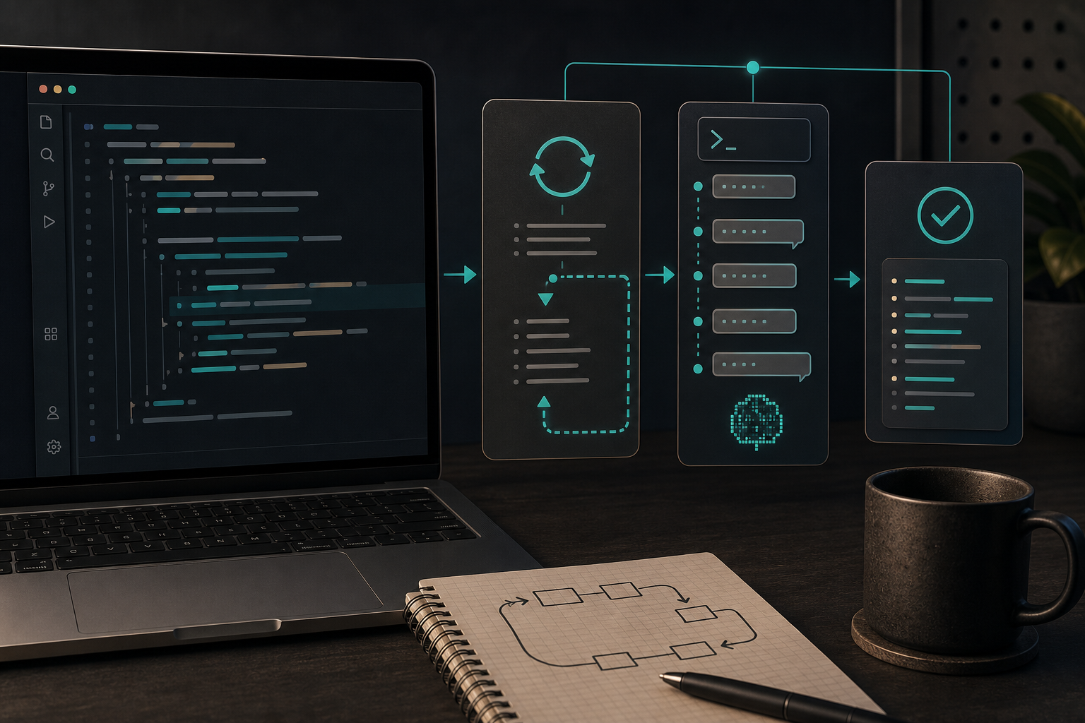 TypeScript workflow for streaming results from a query loop