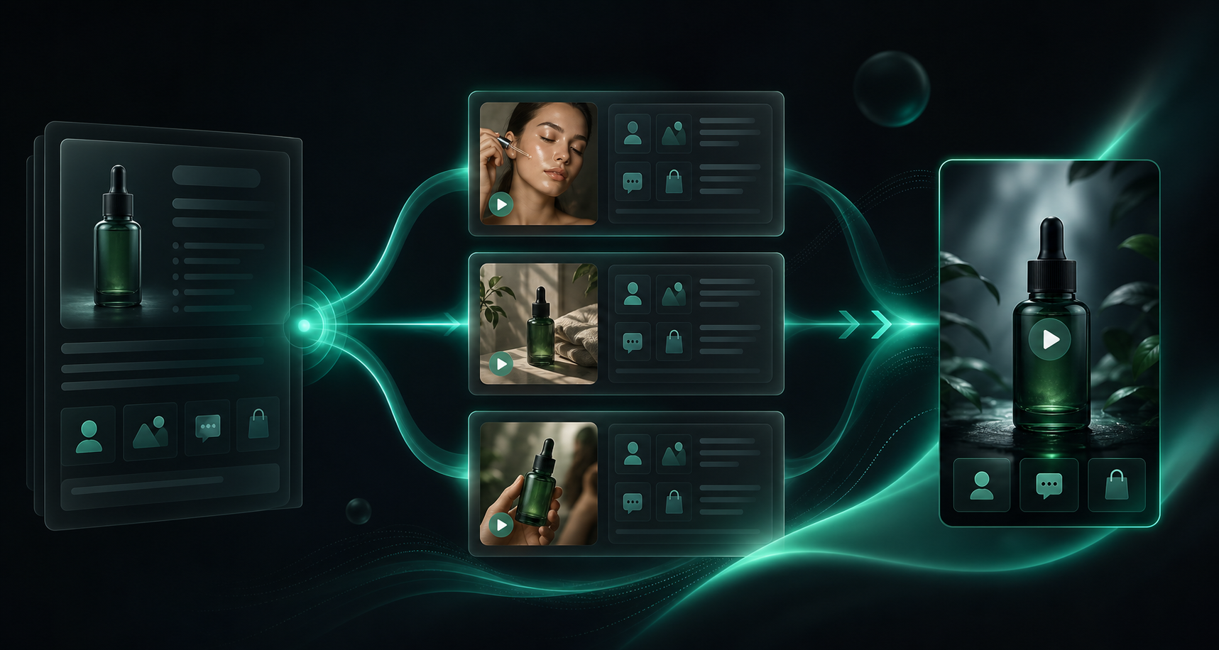 One brief branching into multiple UGC video variations