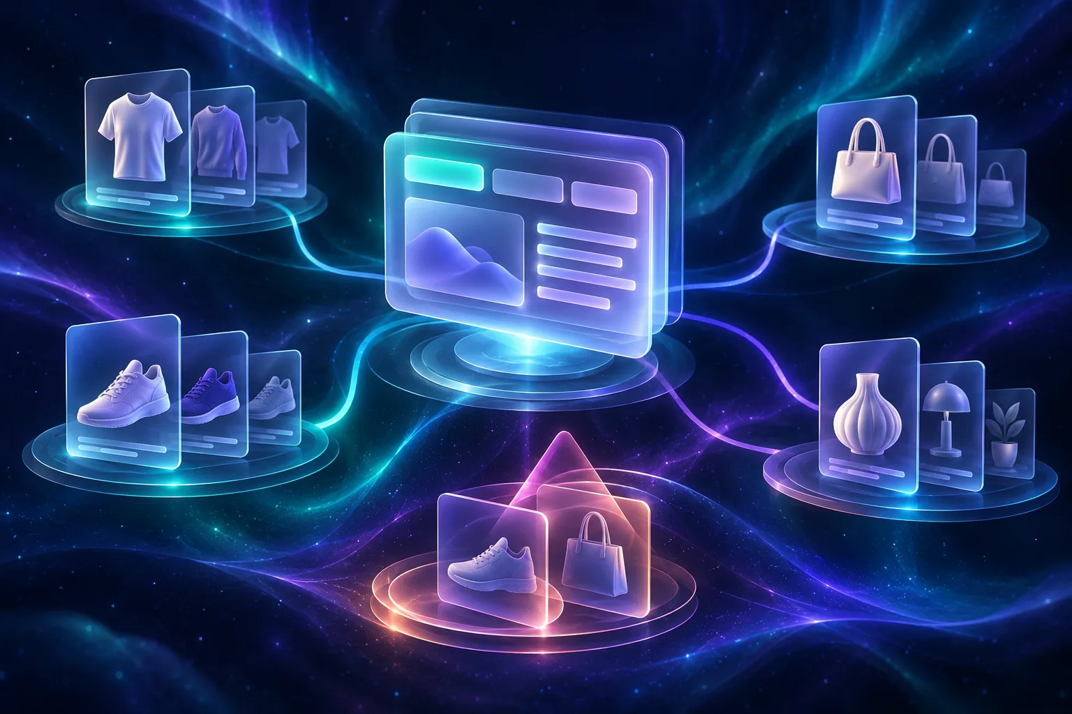 Reusable content rules applied across a product catalog