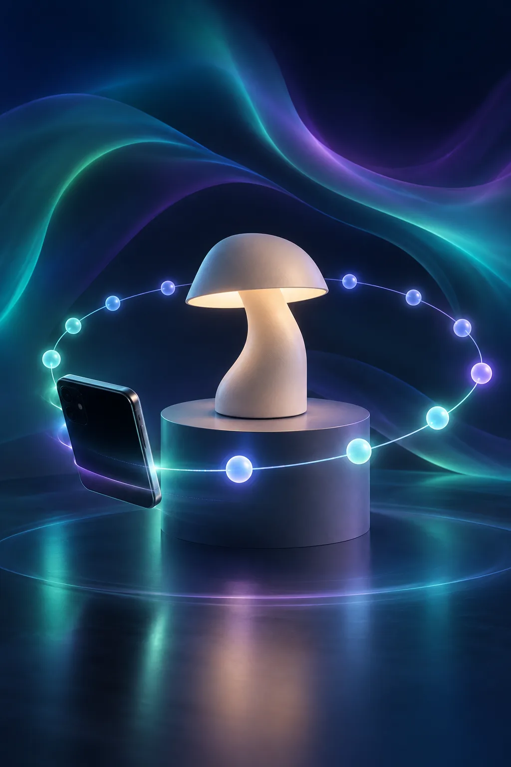 Phone-guided capture orbit around a product for 3D reconstruction