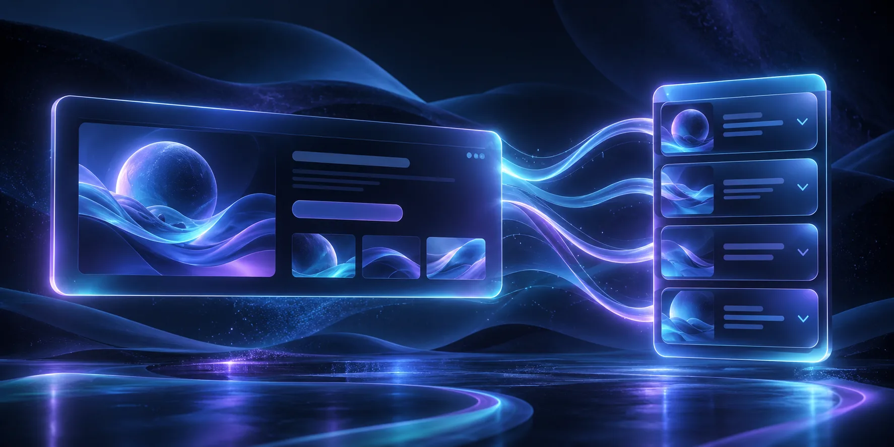 Wide product tabs transforming into mobile-friendly accordions