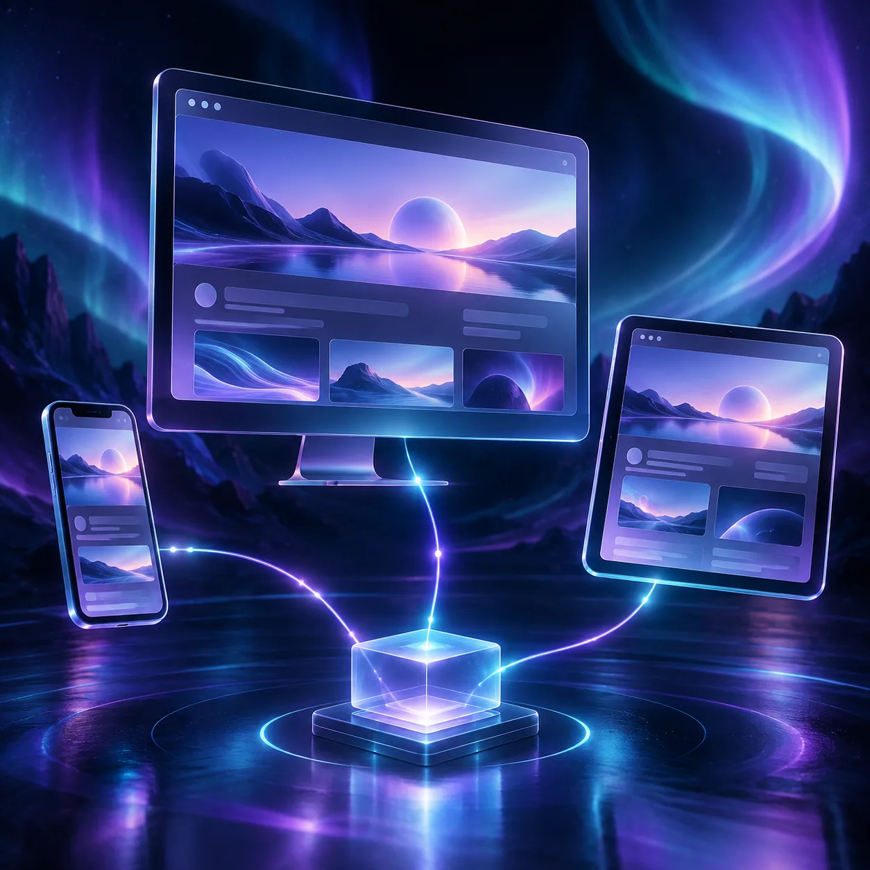 Aurora illustration of Framer static export QA checks