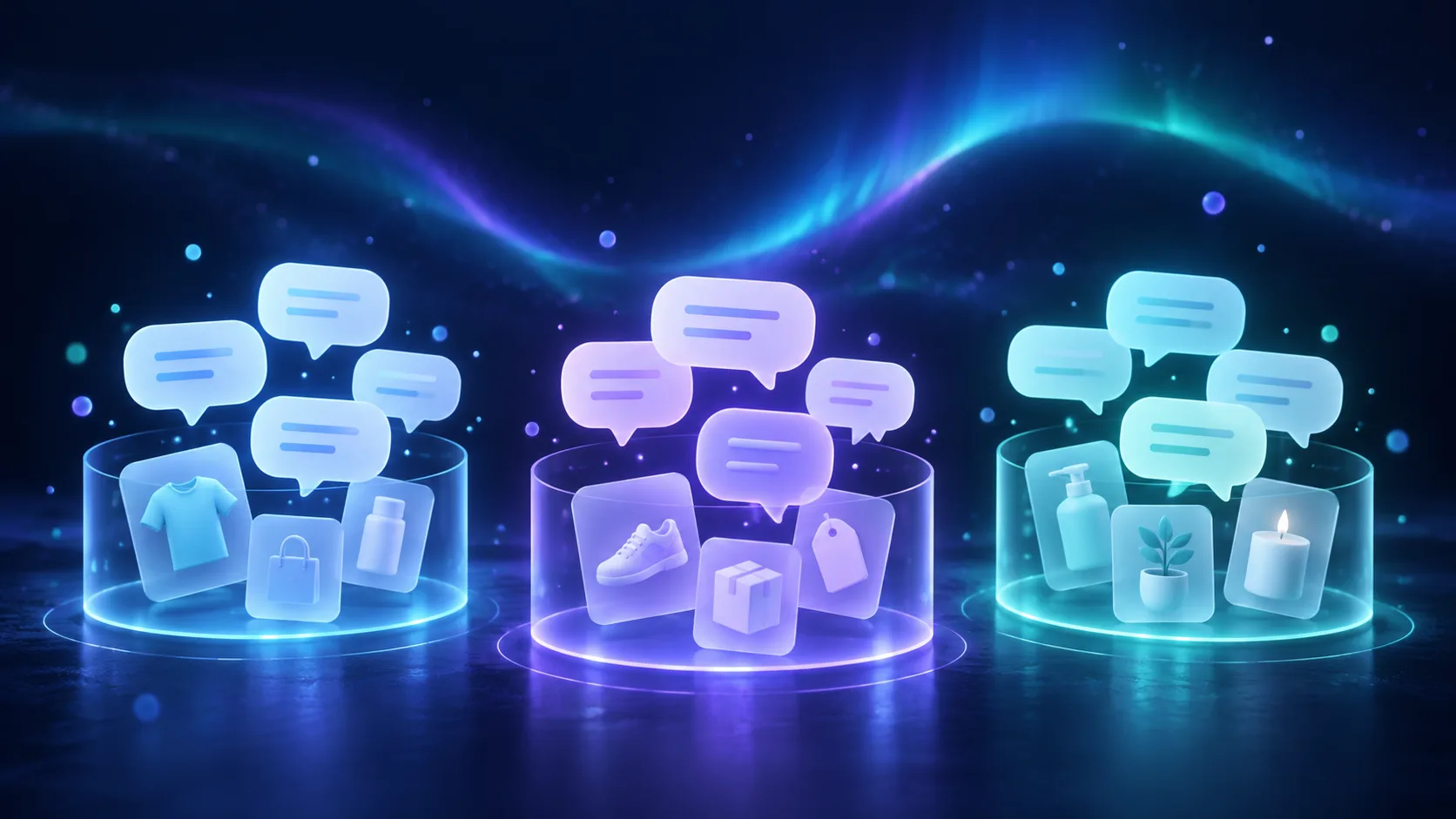 Clusters of recurring customer questions forming Shopify blog themes